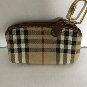 AUTHENTIC BURBERRY CHANGE PURSE WITH ZIPPER